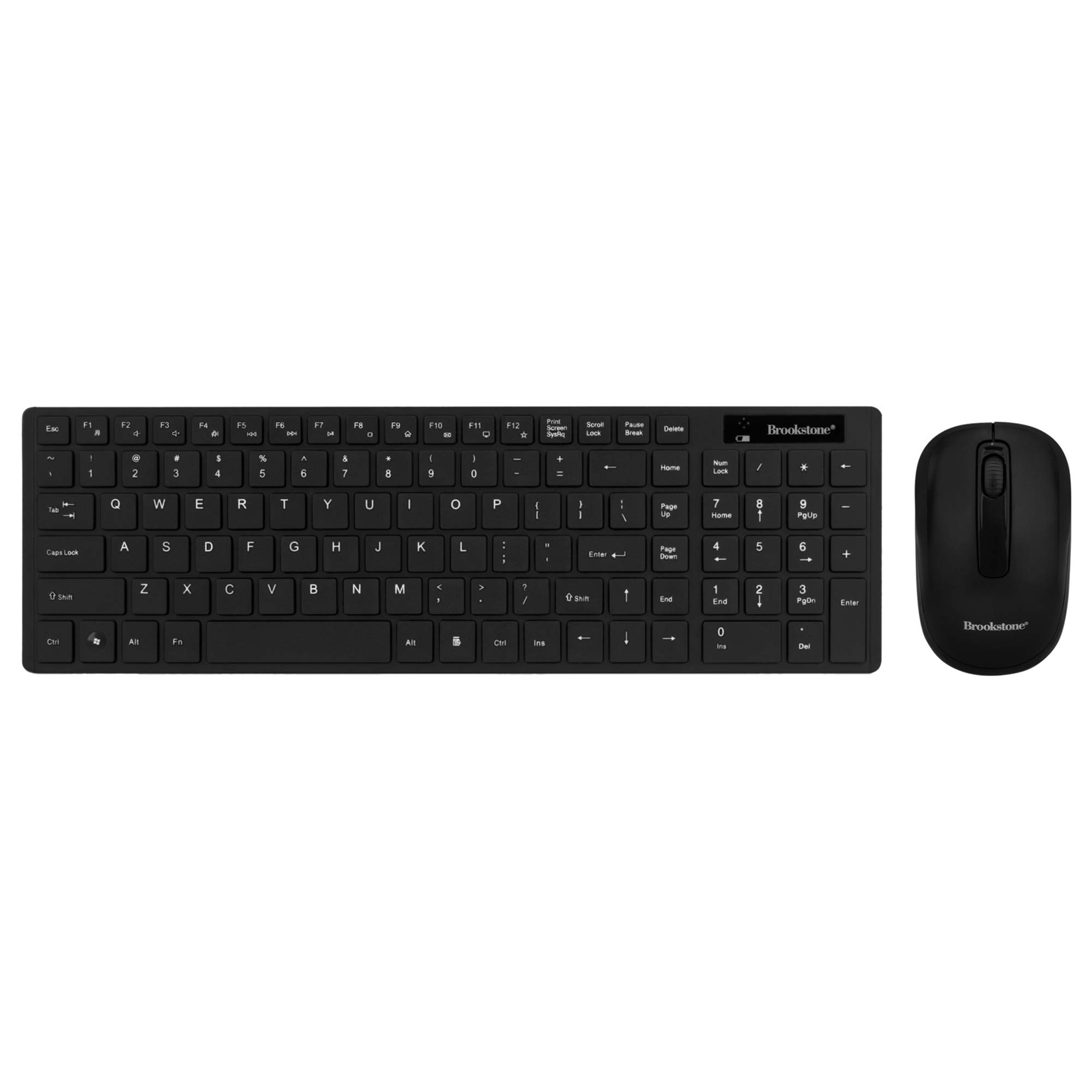 Buy Brookstone Wireless Mouse & Keyboard Bundle 2 in 1 Desktop Combo