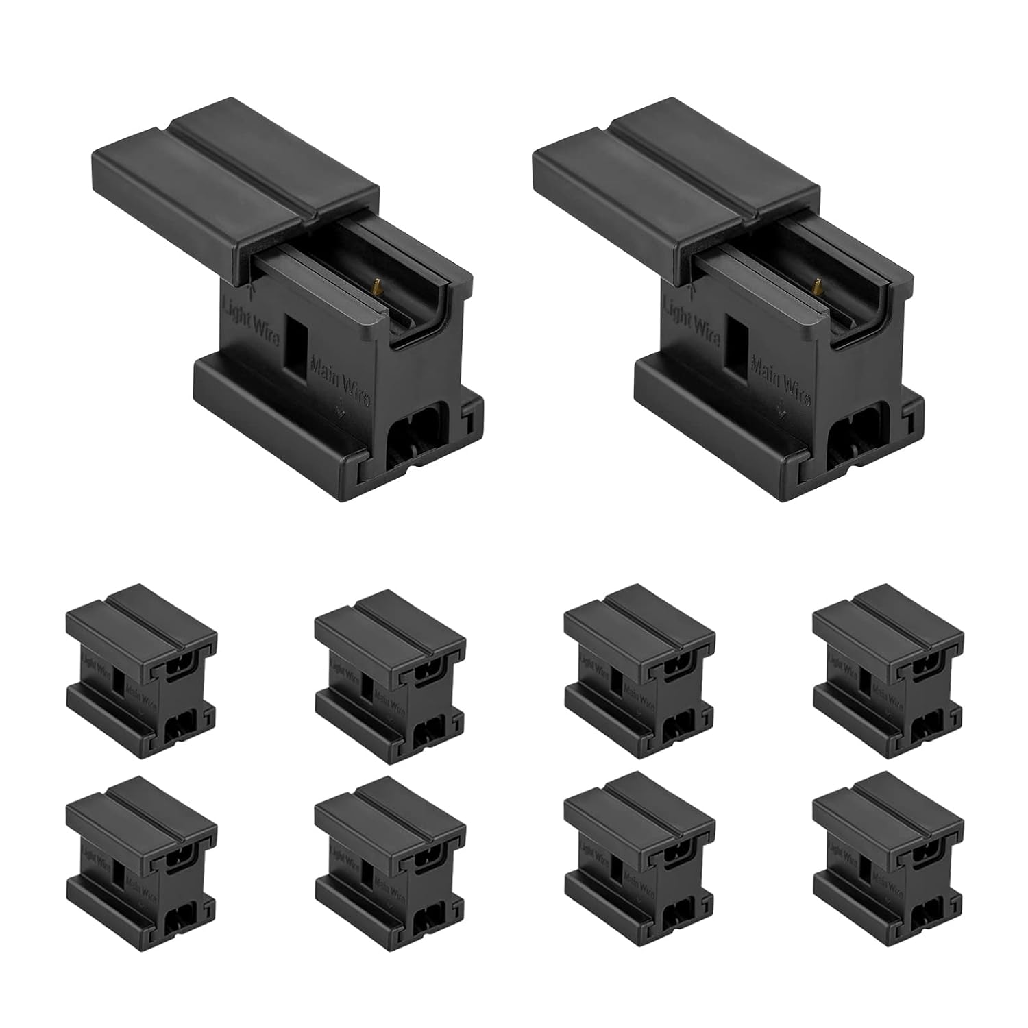 Suraielec 10 Pack Low Voltage Wire Connector Waterproof, SPT2 1218