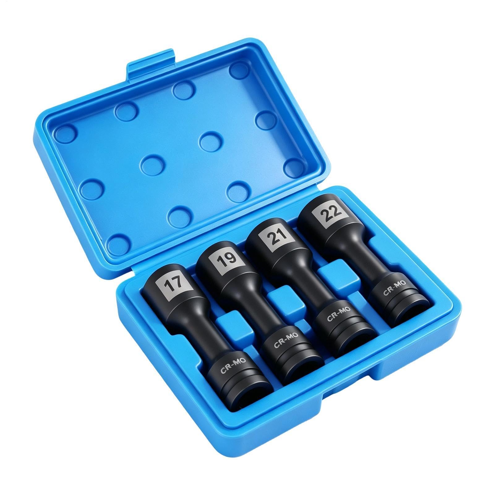 Würfel-Set für Sicherheitsmuttern: zuverlässiger P-Adapter aus Stahl