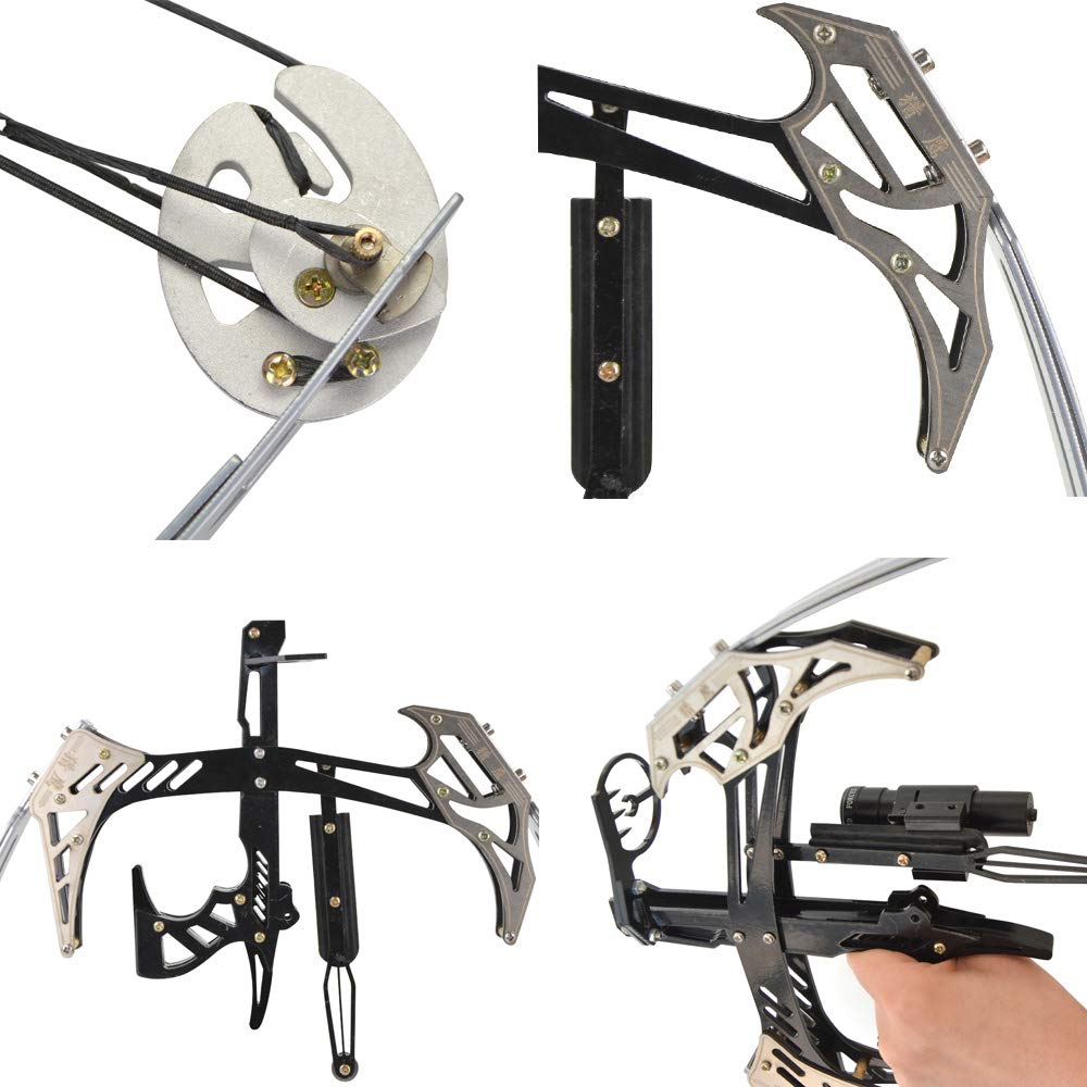 Chasse Boîte De Carquois De 6 Flèches Pour Composé D'Arc Recourbé