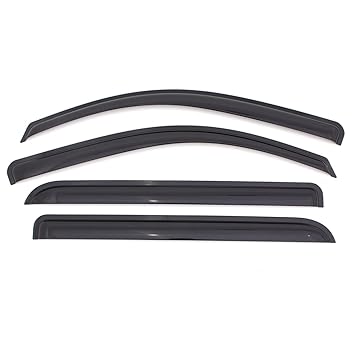 Auto Ventshade [AVS] Ventvisor | Outside Mount, Smoke Color, 4pc | 94334 | Fits 2022 Jeep Grand Cherokee
