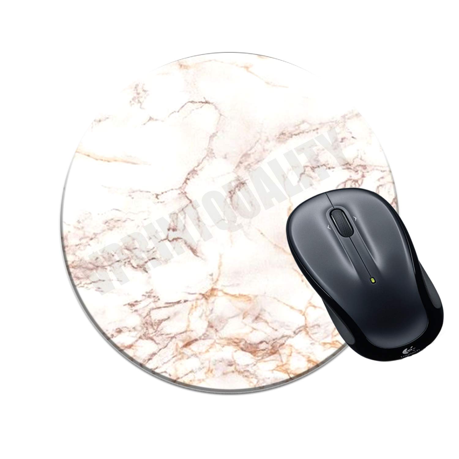 Vprint Round Gaming Mouse Pad orangish White Marble Sarcastic Printed Multicolour Size 8×8 inches Vprint Round Gaming Mouse Pad orangish White Marble Sarcastic Printed Multicolour Size 8×8 inches