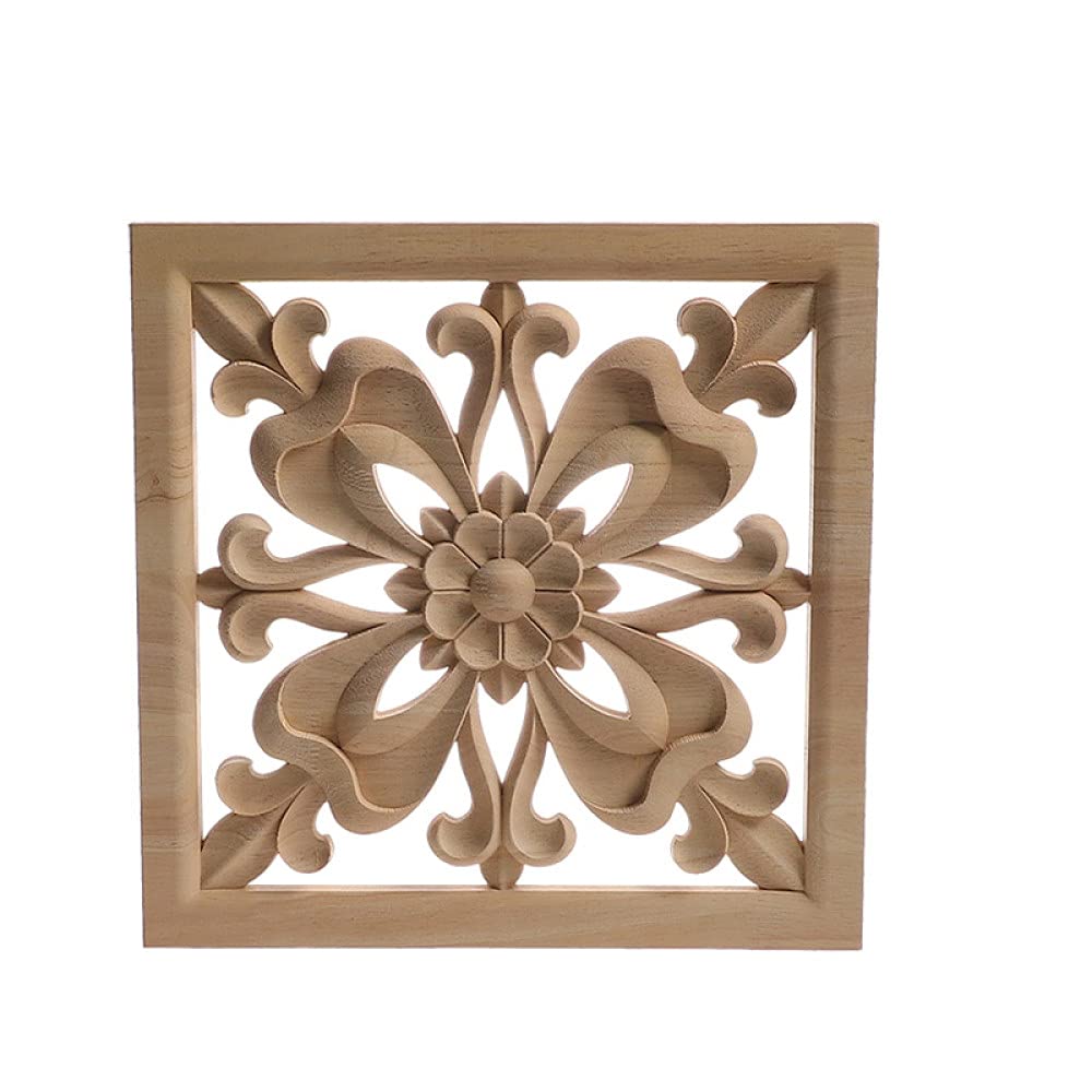 Moulures en bois sculpture sur bois longue feuille F6,24 pour meuble