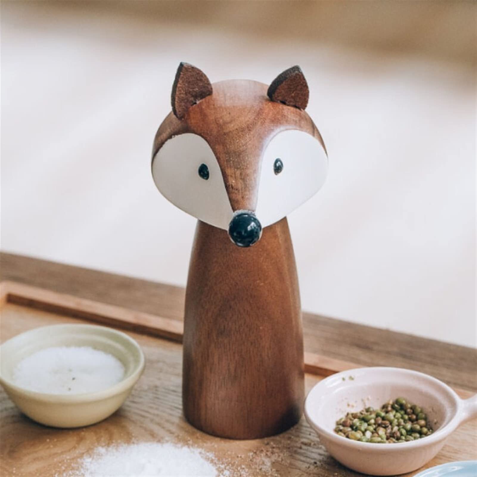 Saturey Macina Sale e Pepe Grinder del Mulino di Sale e Pepe for la Cucina freschi Pepe macinato e smerigliatrice Spezia salata con Regali di stoviglie Regolabili (7,2 Pollici) Macinaspezie