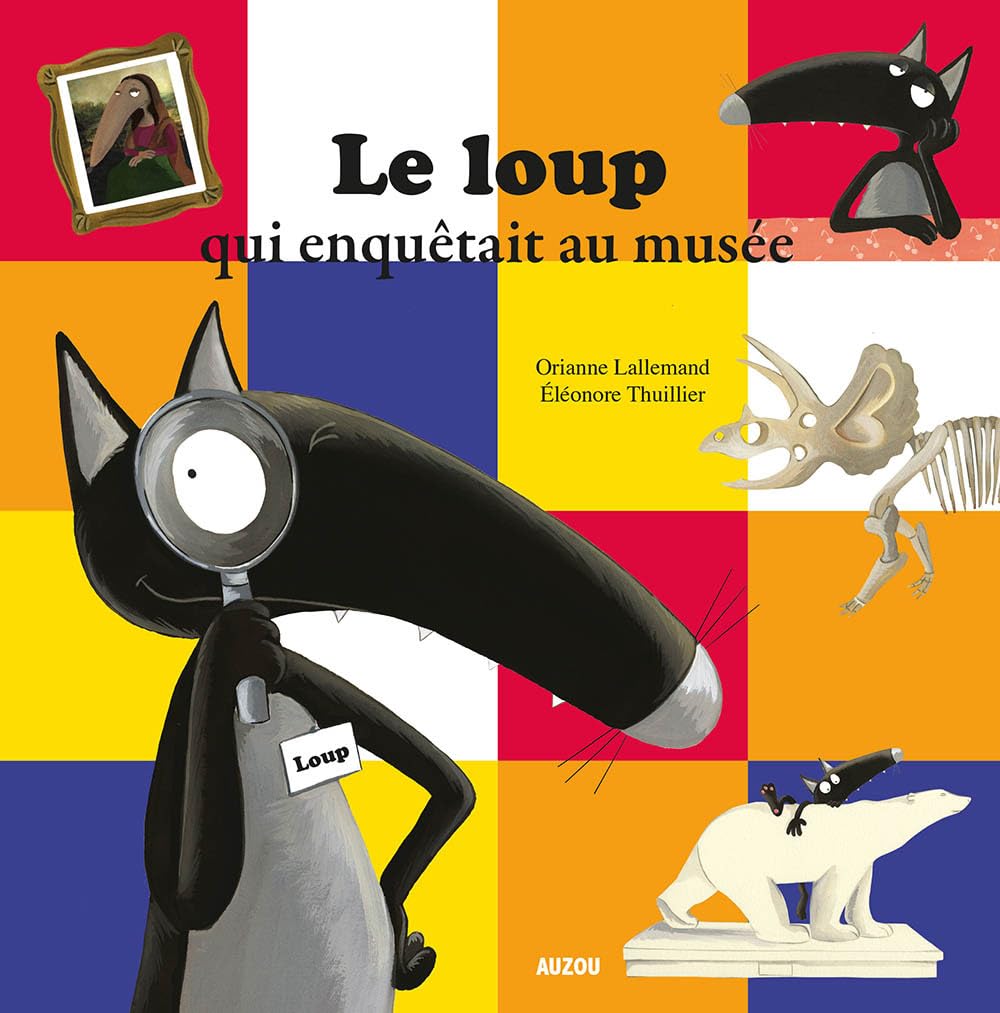 Le loup qui enquetait au musee (FRANCES)