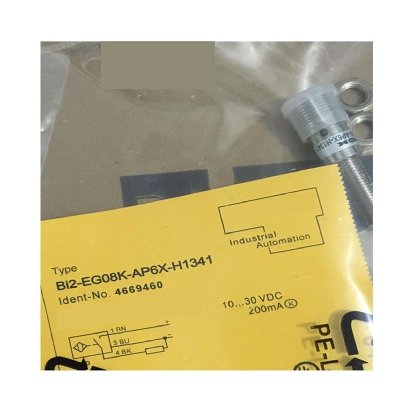 Zoz03y0 Bi2-Eg08k-Ap6x 1Pc Bi2u -H1341 -An6x-H1341 Proximity Switch Sensor(Bi2-Eg08k-Ap6x)