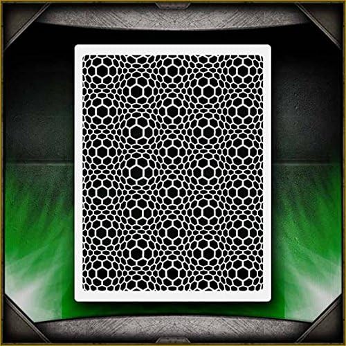 Alien Skin 1 AirSick Airbrush Stencil Template