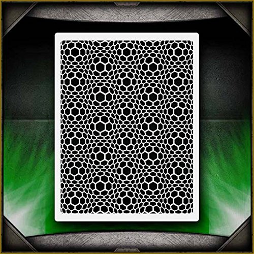 Alien Skin 1 AirSick Airbrush Stencil Template