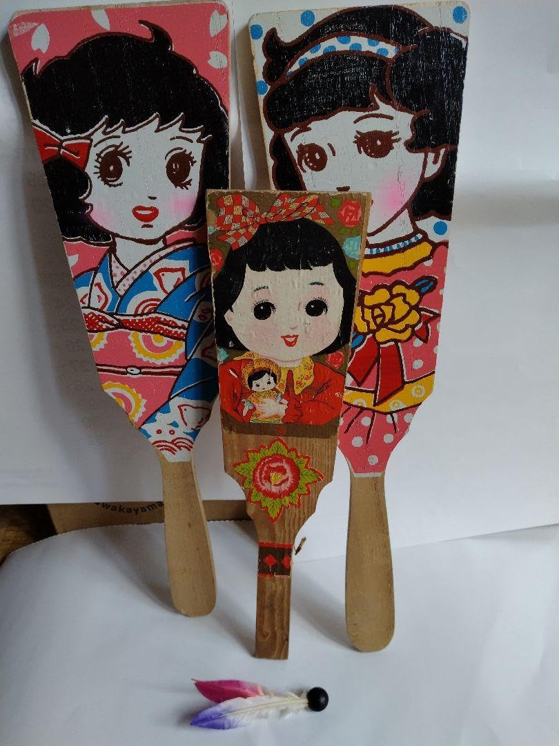 レトロ　羽子板　羽　まとめ売り　三越　正月飾り　スタンド付き　日本　伝統　和 レトロ 羽子板 羽 まとめ売り 三越 正月飾り スタンド付き 日本