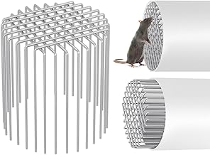 HASTHIP® Drain Pipe Rat Stopper - Rust Resistant Metal Wire Grid Drain Outlet Stopper with Anti-Rat Design Universal Pipe Guard for 70-70mm Diameter Prevents Clogs & Rodent Entry