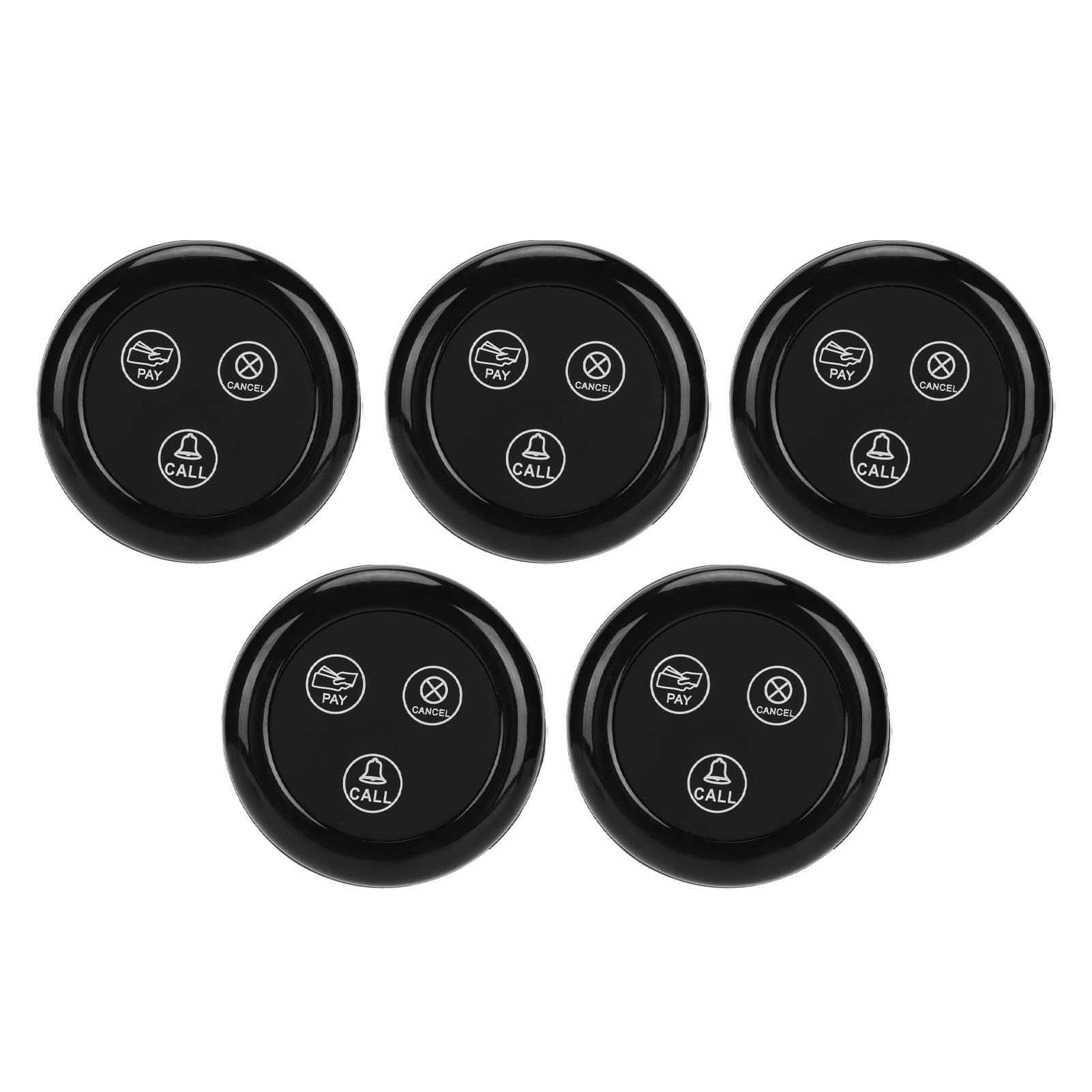 AOWINHIT 5pcs Wireless Nurse Alert Button for Elderly Pager Waterproof Home Clinic Hospital Service