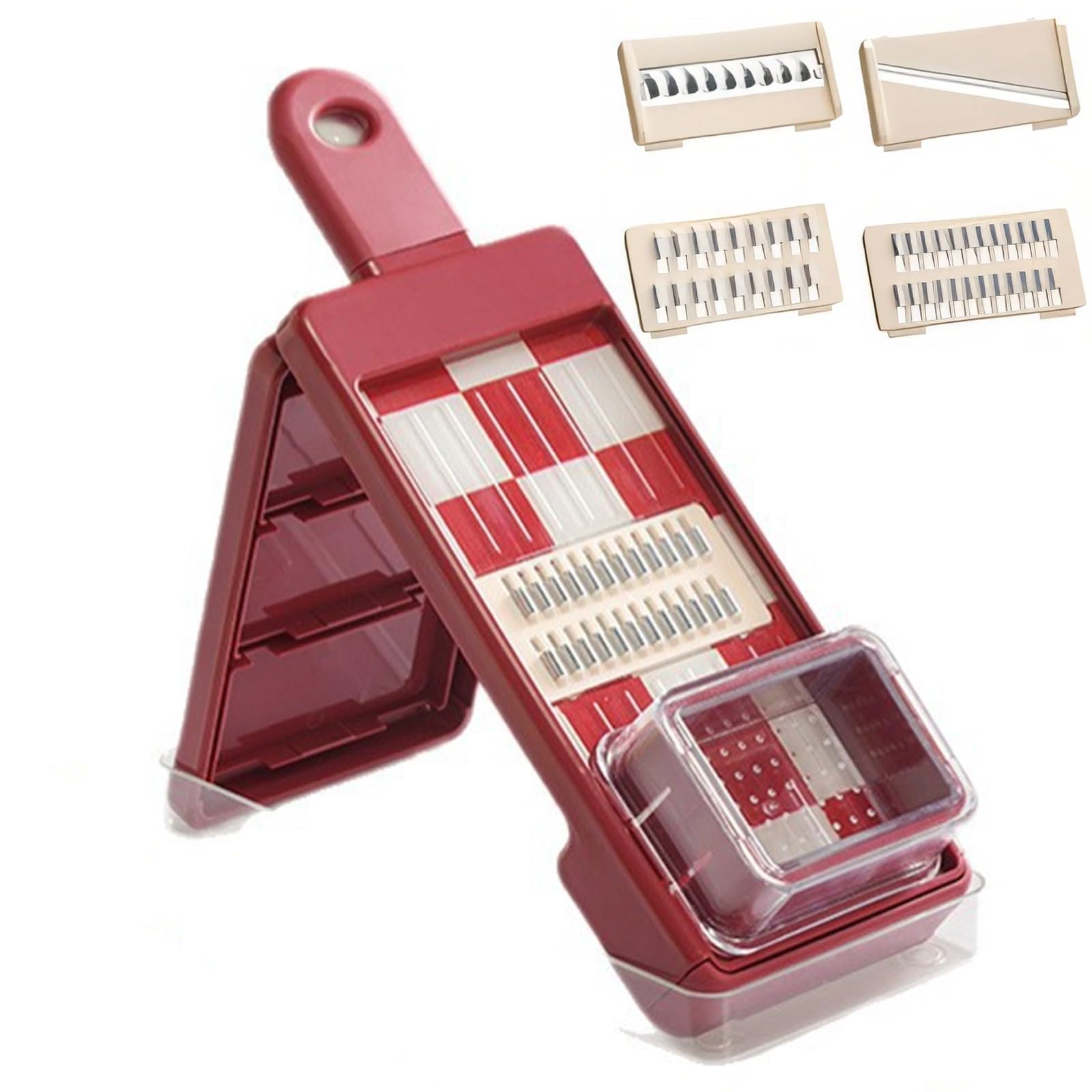 Kalttoy Multipurpose Vegetable Shredders Manual Processor Texture Suitable for Quick Salad Preps and Cooking Tasks Use Kitchen Gadget