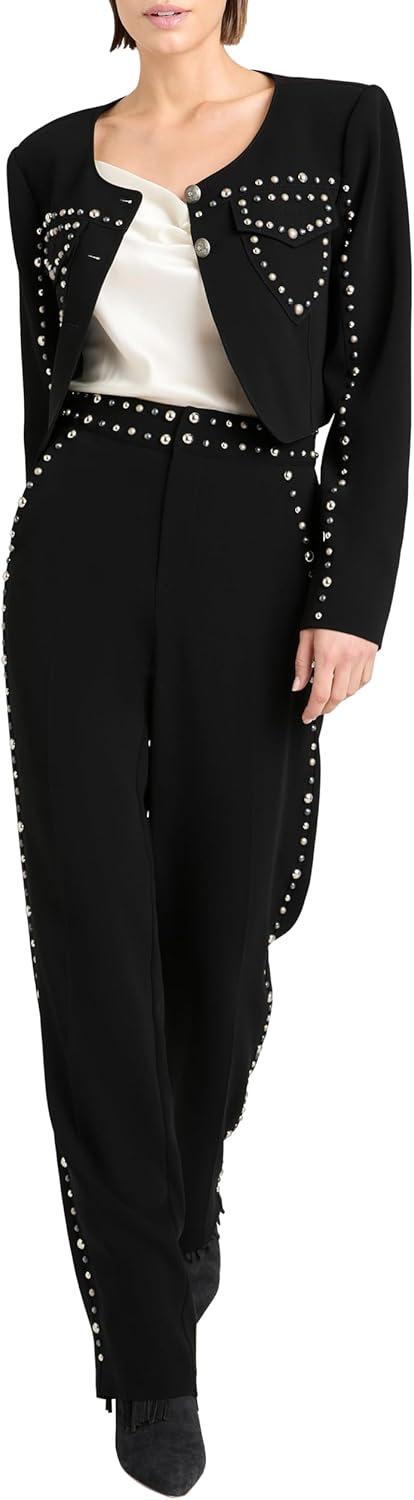 Cinq à Sept Women's Studded Olga Jacket