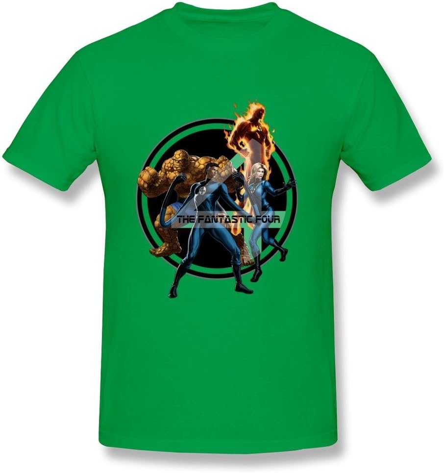 Man's Making 100% Cotton Shirt/The Fantastic Four Red Apparel