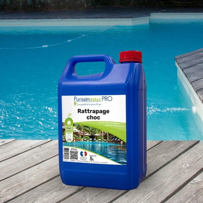 PURISSIMEAU - Traitement Piscine - Rattrapage Choc - 5L
