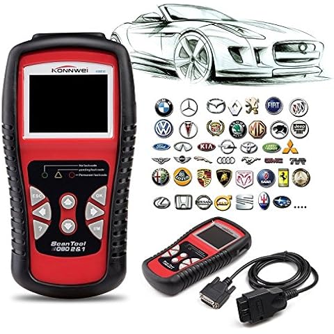 BW KW830 CAN OBD2 EOBD OBDII Scanner Auto Diagnostic Scanner for Reading and Clearing Vehicle Trouble Codes Scan Tool Cover