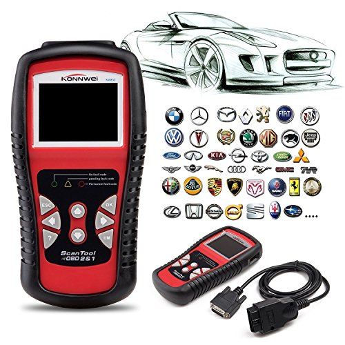 KONNWei OBD2 EOBD OBDII Scanner Auto Diagnostic Scanner for Reading and