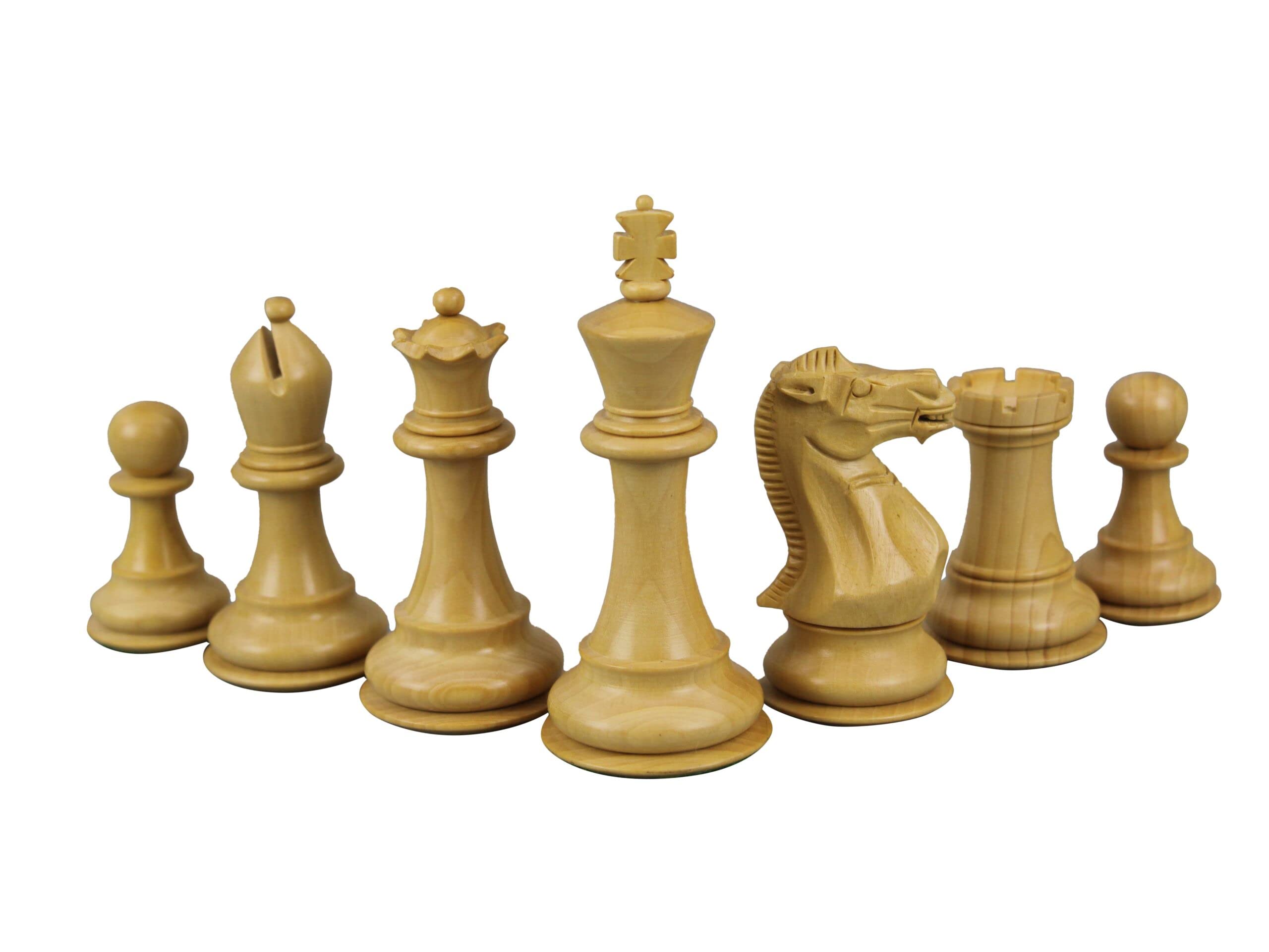 Set di scacchi in legno Macassar Board 20 pollici pesato Sheesham professionale Staunton pezzi 3.75 pollici
