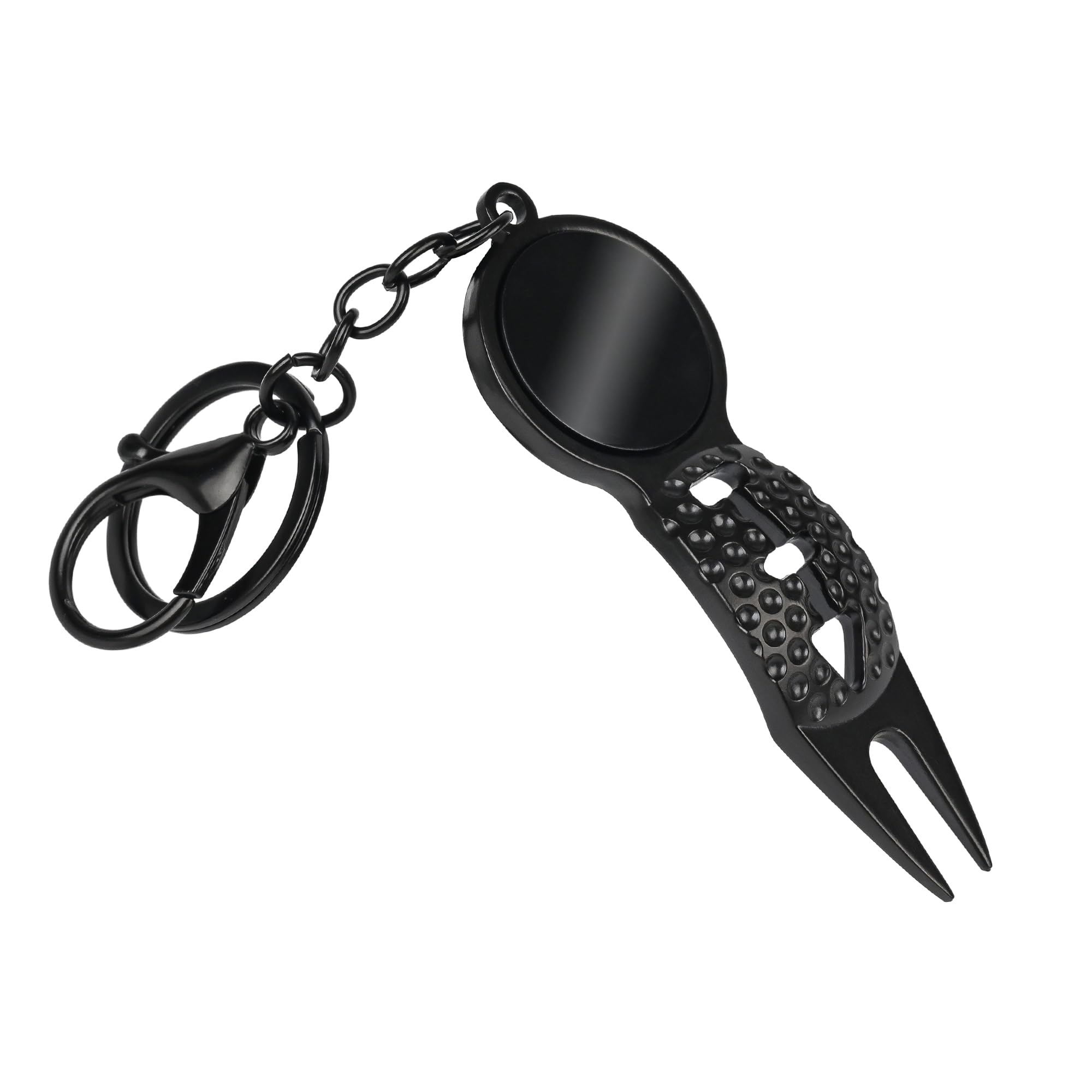 WalddGolf Divot Repair Tool Divot Tool and Ball Marker Golf Tool Inclued Key Ring Golf Accessories for Men
