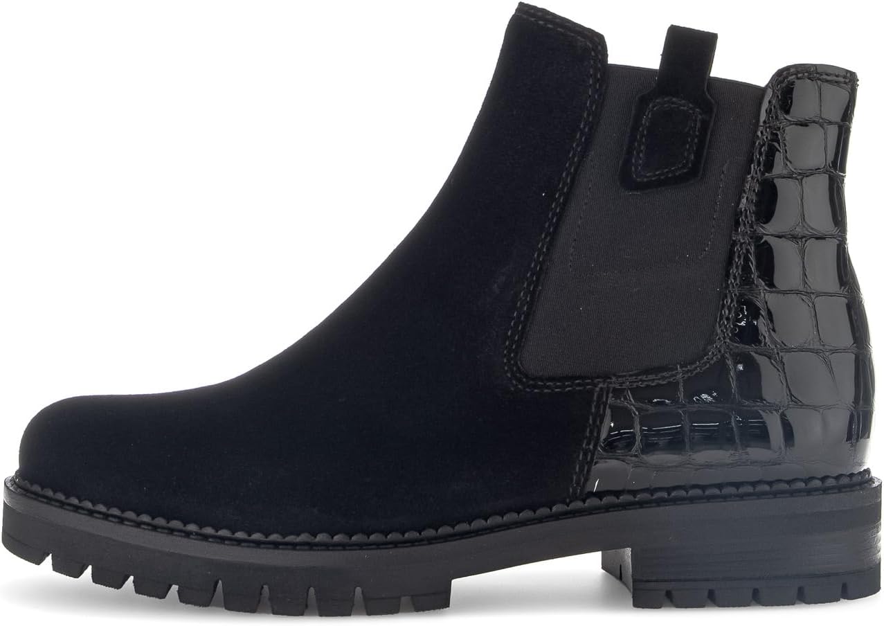 Bottines Chelsea Gabor Pour Femme - Largeur Supplémentaire Confort (G) - Idéales Pour Les Pieds Larges