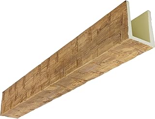 25 Wood Wall Ideas That Bring Natural Warmth Indoors 35 Heritage Timber Reclaimed Axed Cut Faux Wood Beam, 3-Sided (U-Beam), 3 1...