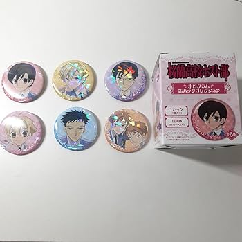 桜蘭高校ホスト部　缶バッジ Amazon.co.jp: 桜蘭高校ホスト部 ホログラム缶バッジコレクション1BOX