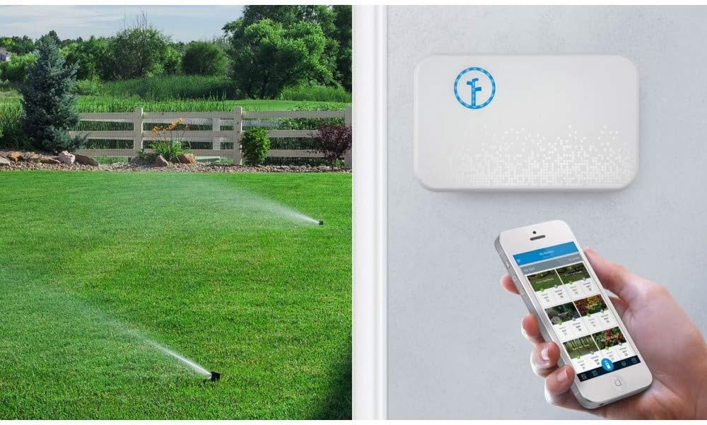 Discontinued Rachio WiFi Smart Lawn Sprinkler Controller, 8-Zone 2nd Generation, Alexa Compatible with Rain, Freeze and Wind Skip (8ZULW-B) thumbnail 5