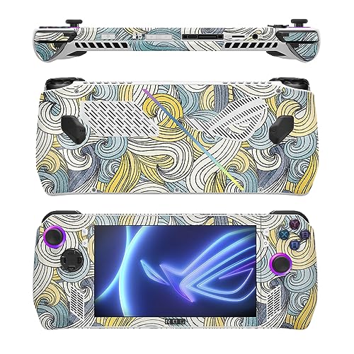 Image of MightySkins Skin Compatible with Asus ROG Ally - Puppy Fall | Protective, Durable, and Unique Vinyl Decal wrap Cover | Easy to Apply, Remove, and Change Styles