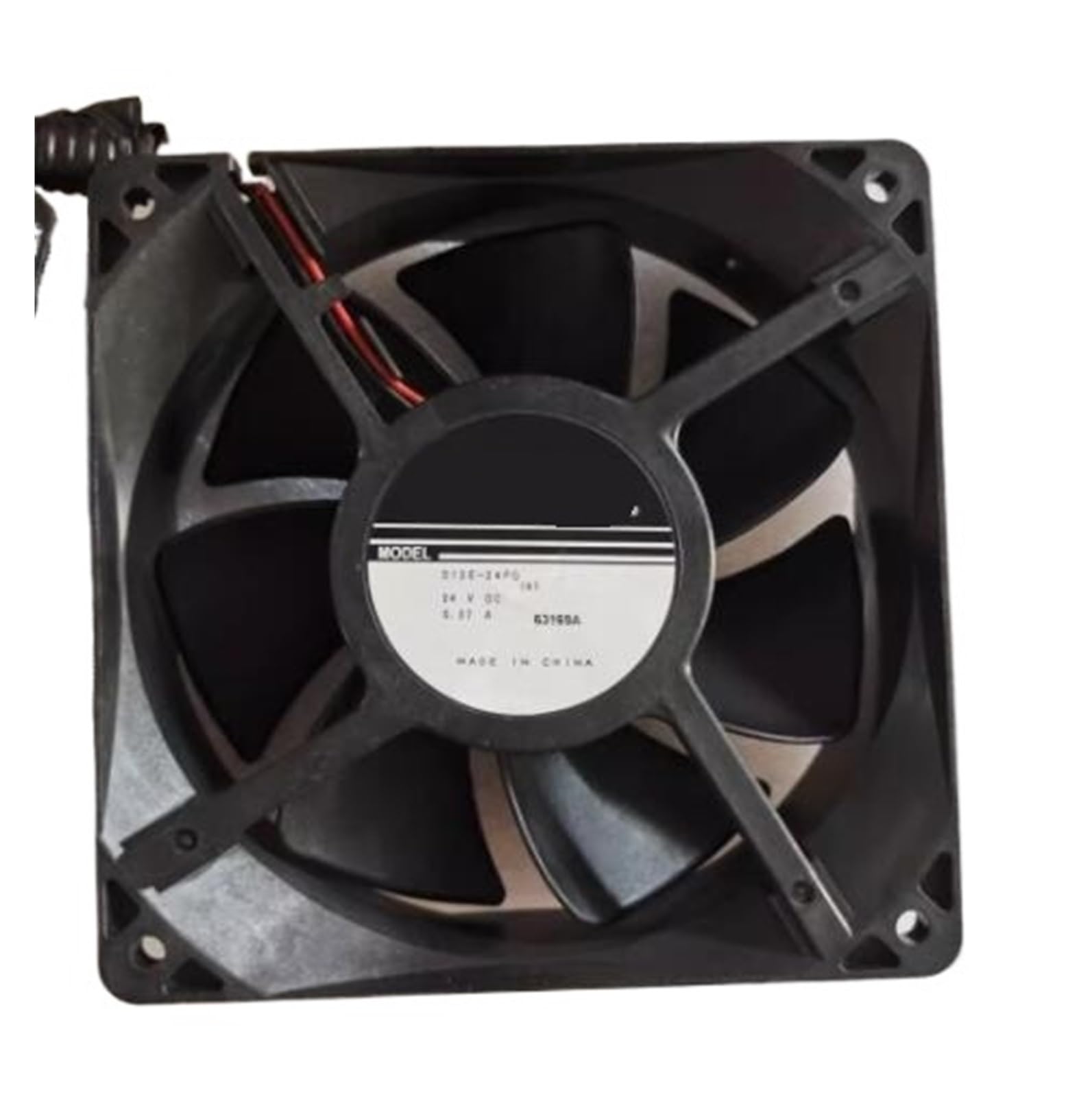PEQYUACTE D12E-24PG DC 24V 0.37A 120x120x38mm 2-Wire Cooling Fan
