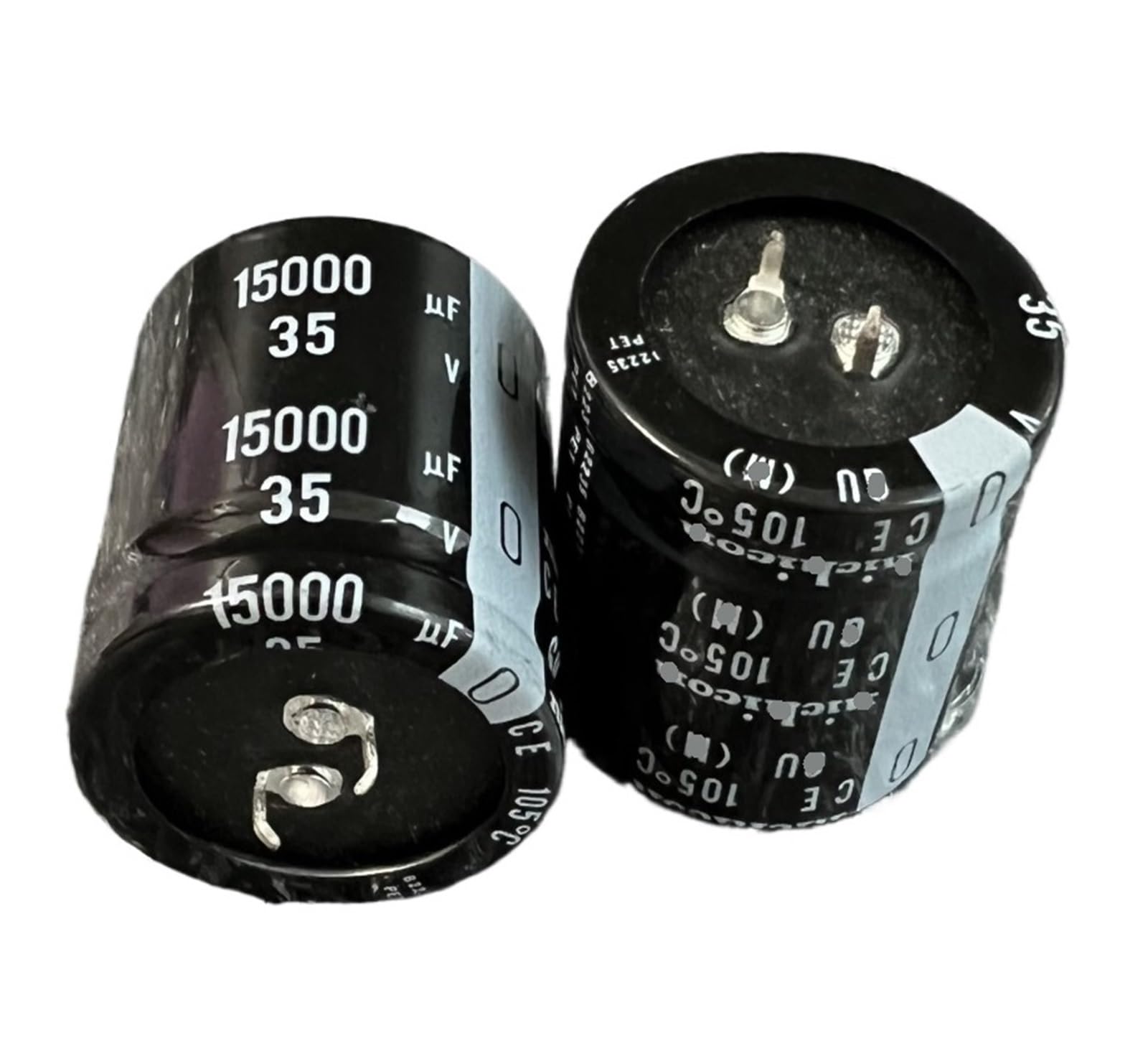 Condensador electrolítico de 35 V 15000 uF for fuente de alimentación y audio 35 x 35 mm