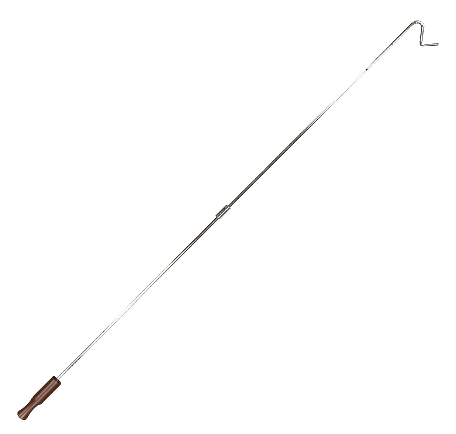 NAHANCO RH1MP, 54" Two-Piece Clothes Hanger Reaching Hook with Wooden Handle