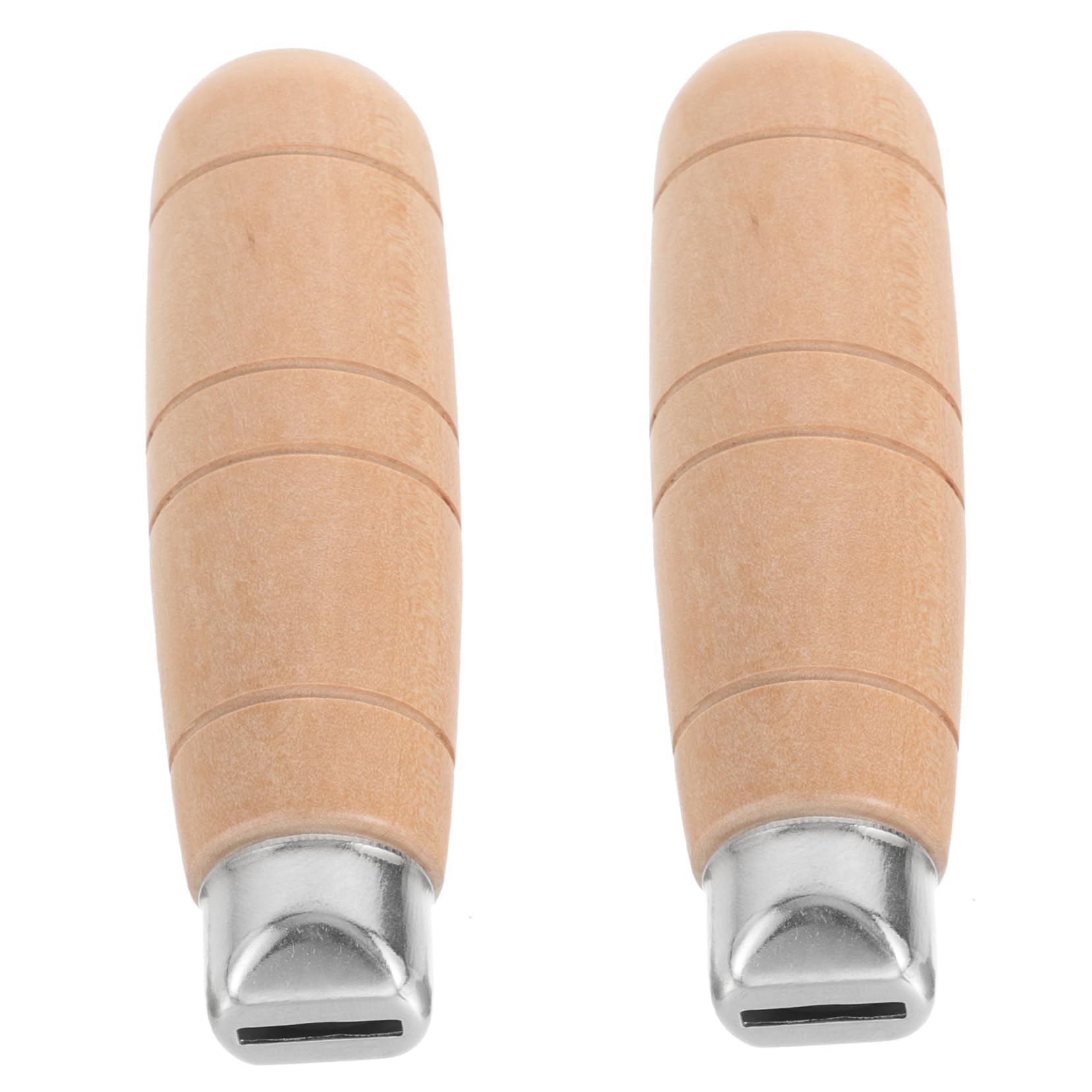 HANABASS 6 Juegos Mango de Repuesto para Cuchillo de Cocina de Madera de Mango Antideslizante Ergonómico para Control al Cortar Verduras para Restaurantes y Doméstico
