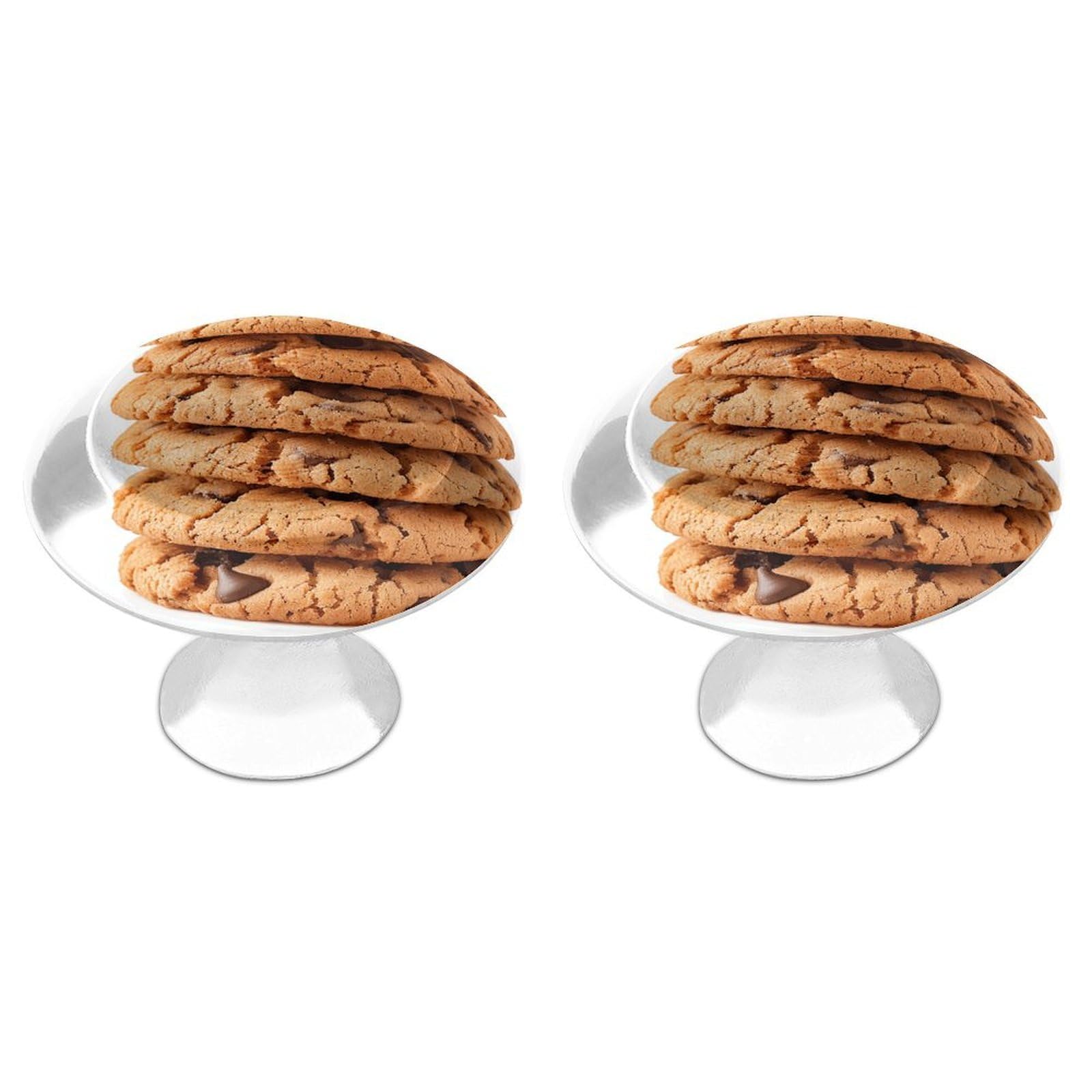 QMNLKH Biscuit Cabinet Knobs for Home, Round Drawer Pulls for Kitchen, Personalized Cupboard Handles with Screw, Fashion Dresser Knobs for Office, Drawer Handles, 2 Packs
