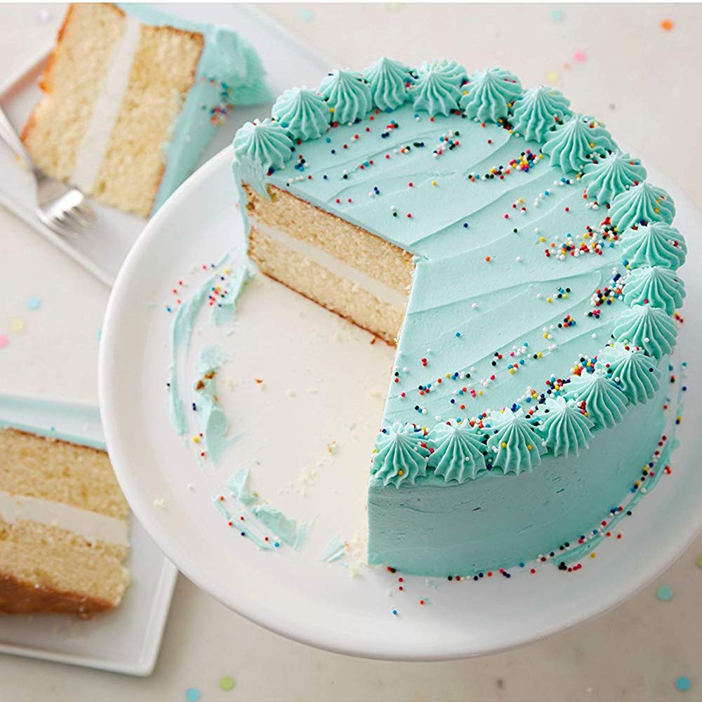 Webake Cake Spatula Straight Icing Spatula Set of 2, 14 Inches Frosting Spreader with Wooden Handle, Professional Stainless Steel Cake Decorating Spatula Jar Spatulas of Pastry - Image 7