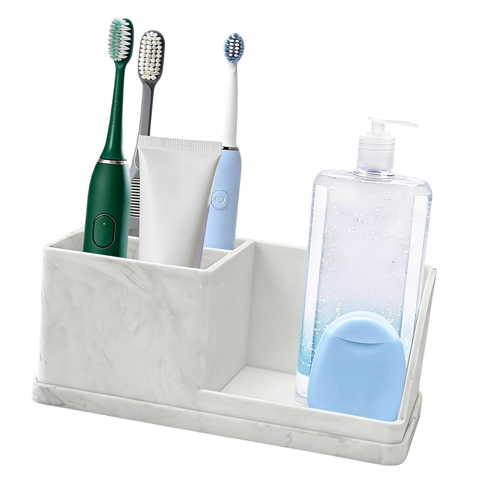 TQUXNGA Silicone Toothbrush Holder with Drain Feature for Countertop Hygiene and Bathroom Organization Silicone Toothbrush Holder with Drain Feature for Countertop Hygiene and Bathroom Organization