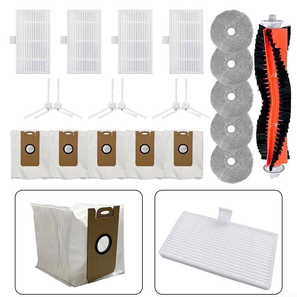 Lot De 4/10 Sacs à Poussière Pour Aspirateur MEDION X20 SW MD 11415, Sacs à Poussière De Rechange En Tissu Non Tissé Pour Aspirateurs Medion X21 SW MD 11500 (lot De 4