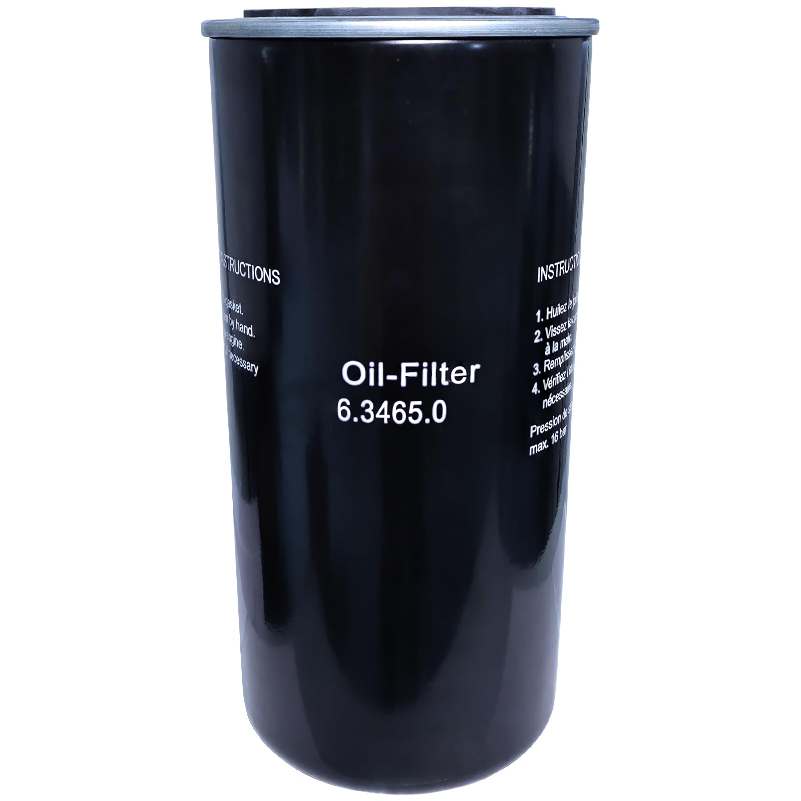 6.3465.0 Oil Filter Compatible with DSD142-238 Machine type Air Compressor, ESD250-442 Replacement Part 6.3465.0B1