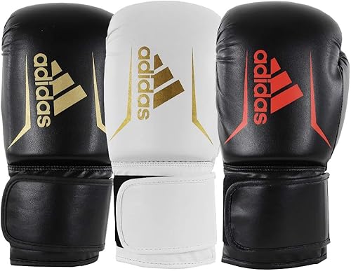 Miniatura 6 de adidas Speed 50 Guantes de boxeo de gel – Guantes de boxeo para adultos para hombres y mujeres – Guantes de bolsa pesada, guantes de kickboxing para