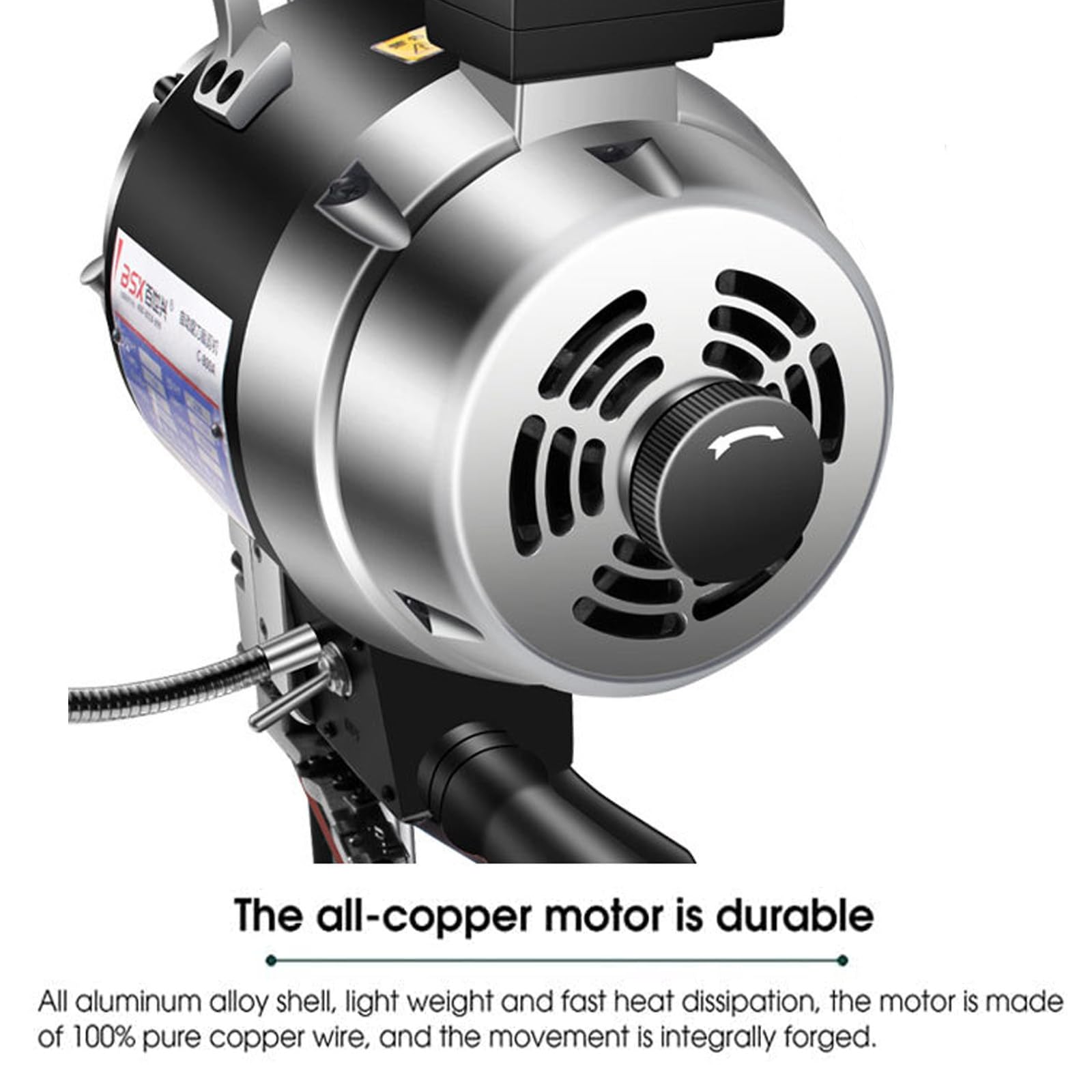 Cortador de Tela Industrial Eléctrico Cortador Eléctrico Máquina cortadora de Tela con Cuchilla Recta de Alta Velocidad con Afilado automático de Cuchillas y luz LED,26cm