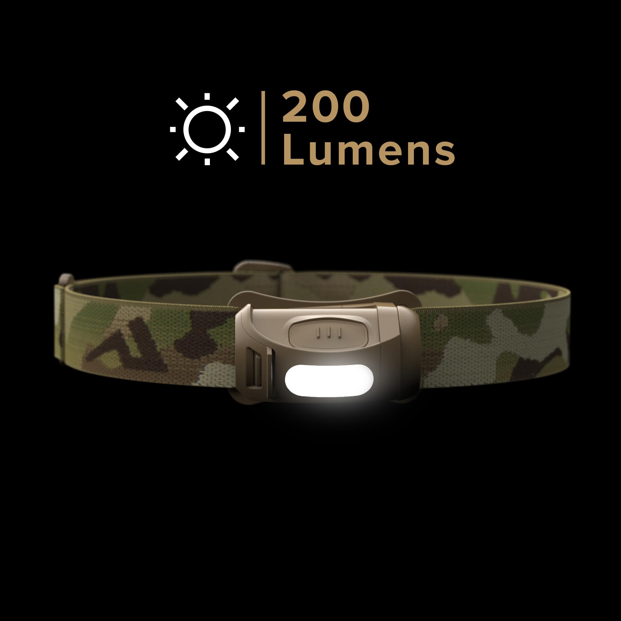 Princeton Tec Fred latarka czołowa, 200 lumenów, możliwość ściemniania, ultrabright biała dioda LED, wodoodporność IPX4 i czas palenia 41 godzin, idealna na wędrówki, kemping, polowanie, wędkowanie i
