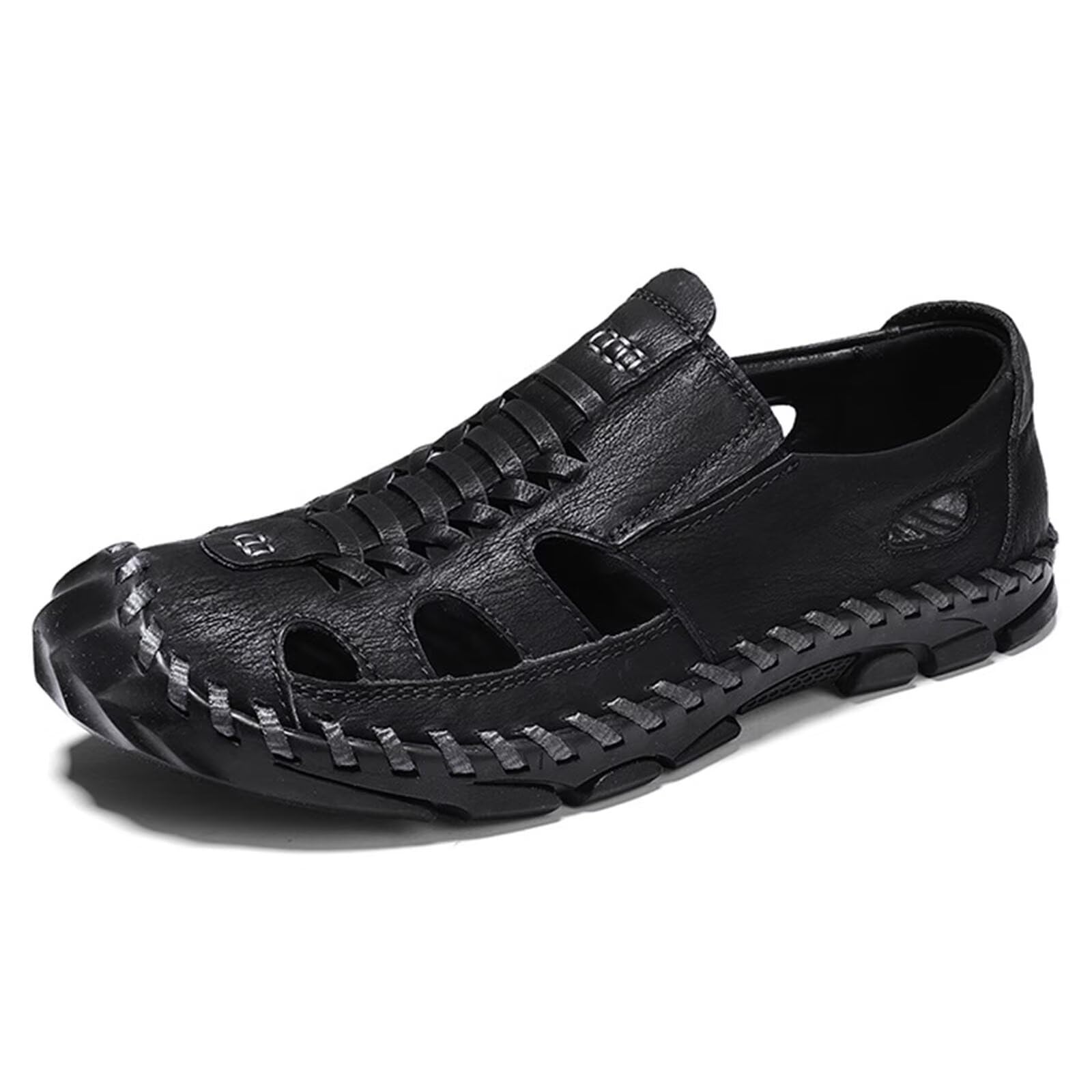 Rivccku Sandalias Deportivas Hombre Verano Sandalia de Senderismo Exterior Antideslizantes Casual Trekking