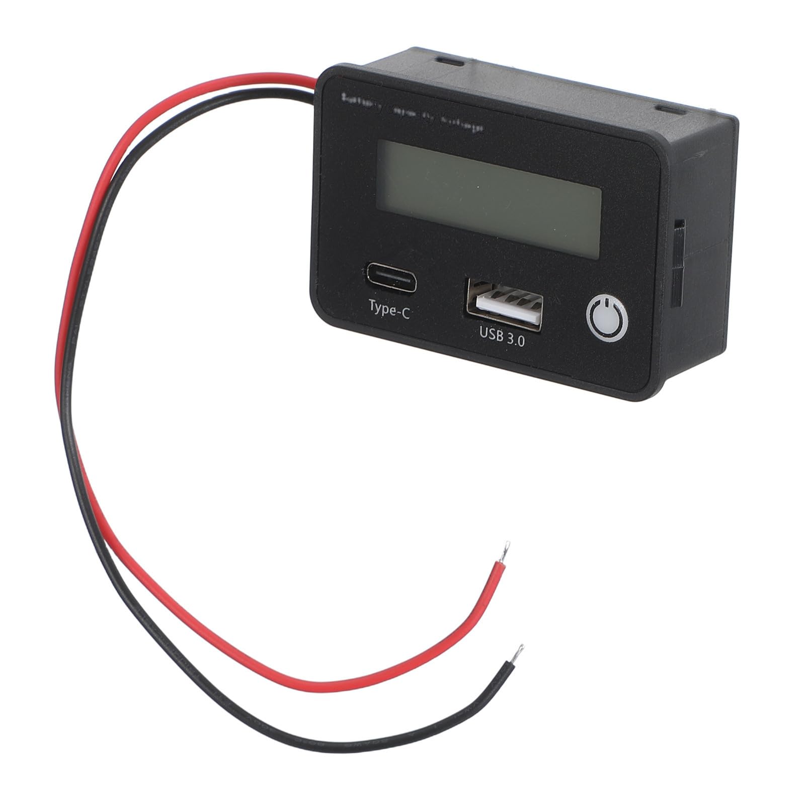 Comprobador Digital de Batería LCD USB Tipo C 8-30v para Carrito de Golf