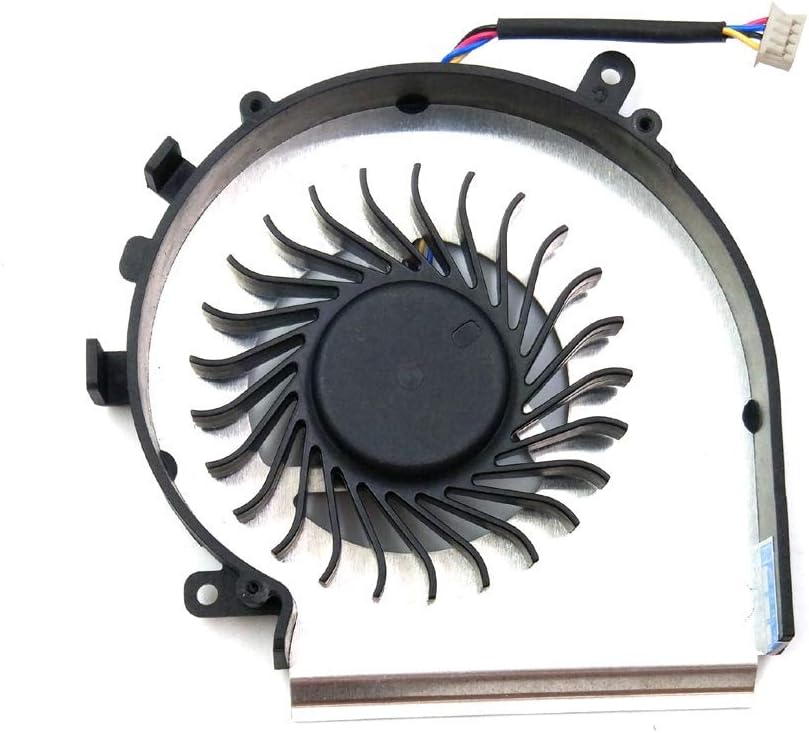 New Replacement CPU Cooling Fan for MSI MS-179B MS179B MS-16J9 MS-16JB GE72VR GP72MVR GP72VR 6RF 7RF 7RFX 7RD 7RE GE72 Apache Leopard Pro Inside Assembly, P/N: PAAD06015SL N366