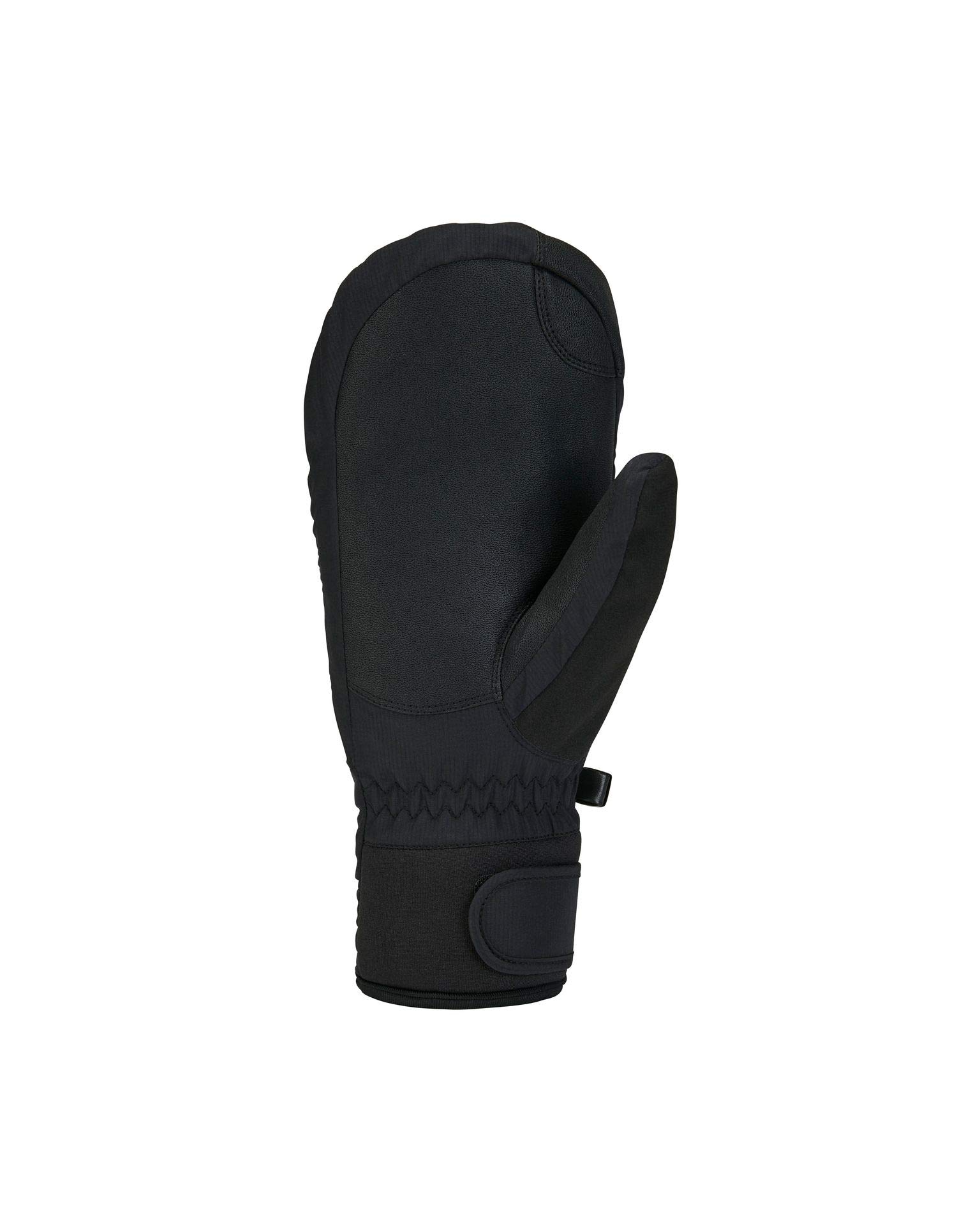 Gordini Women's Standard Motive Mitten, Black, Medium