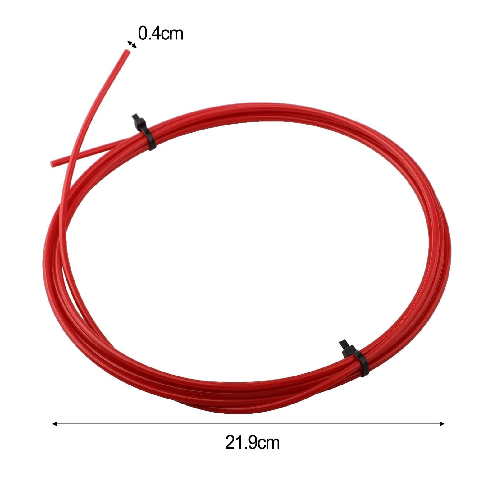 EasyByMall Bande de cintrage de tube en cuivre intégré pour tuyau de climatisation, kit d'outils de cintreuse en plastique PE avec tailles 1/4 3/8 1/2 5/8", longueur de 4 m