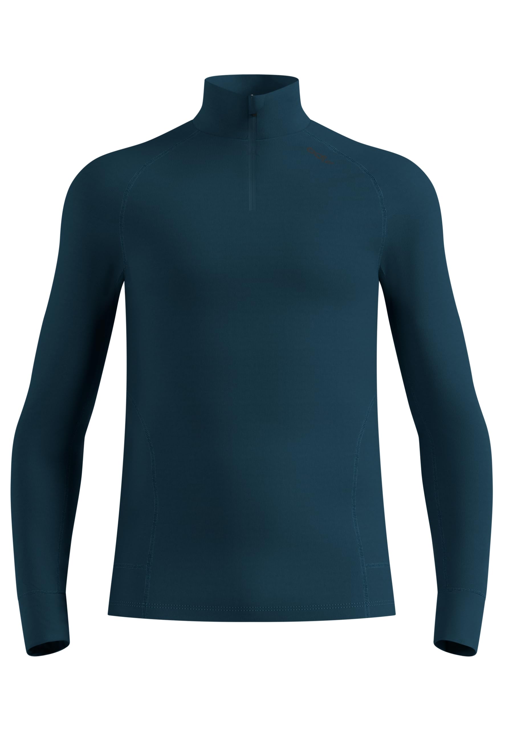 Odlo Active X-Warm sous-vêtements Thermiques à Manches Longues pour Homme avec 1/2 Fermeture éclair I sous-vêtements de Ski Chauds