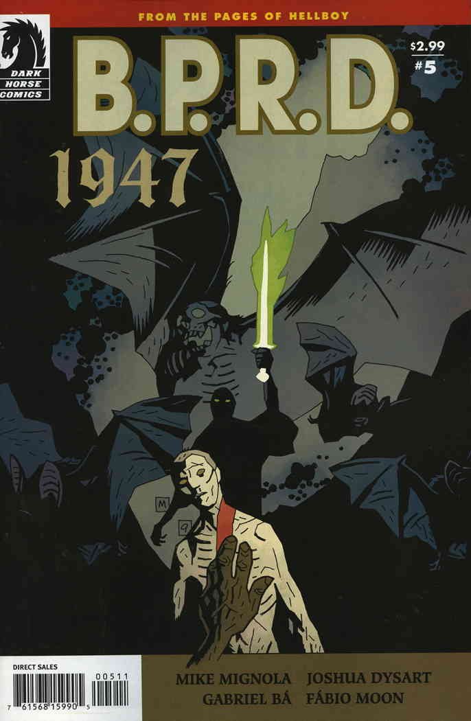 Amazon.com: B.P.R.D.: 1947#5 FN ; Dark Horse comic book | BPRD