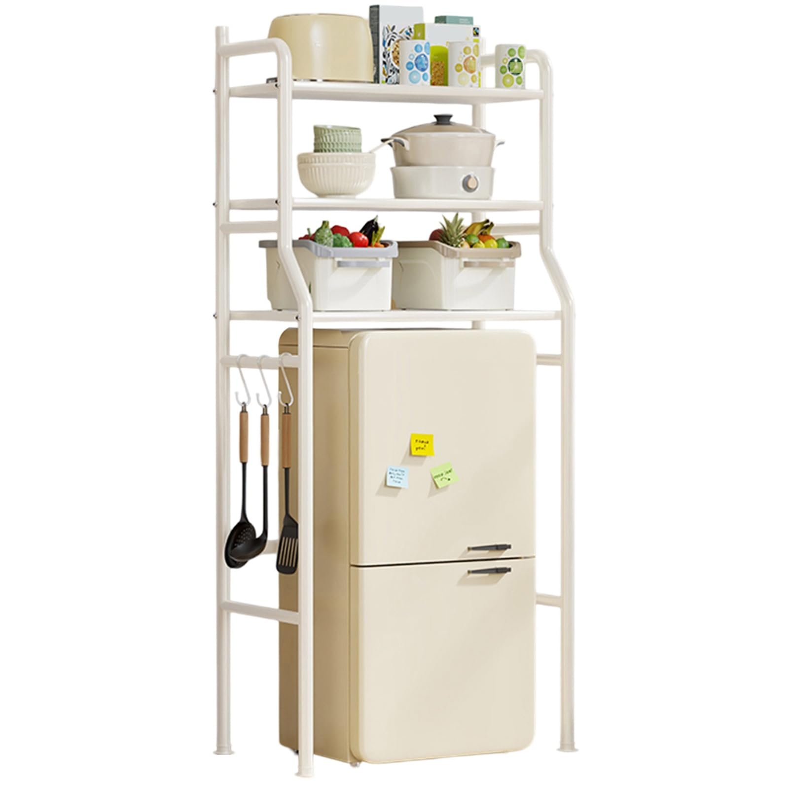 Mensola Microonde Ripiano per microonde, supporto per ripiano da cucina Supporto per rack per forno Supporto per microonde sollevabile in acciaio inossidabile Lunghezza regolabile Ripiani per organize