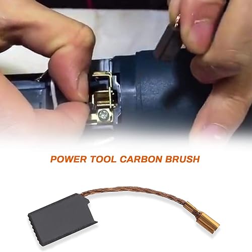 Miniatura 3 de SING F LTD 2 pares de cepillos de carbono 0.512x0.335x0.197 in con parada automática compatible con Festool RO 125 FEQ RO 150 E WST 150 7 E