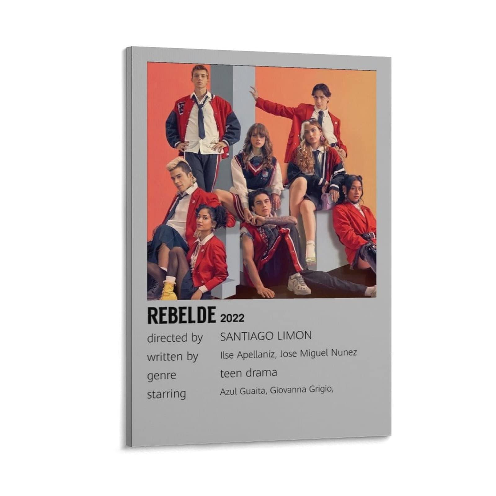 Amazon.com: New 2022 Movie Poster REBELDE Minimalist Poster TV Wall Art  Deco Poster2 Canvas Painting Posters And Prints Wall Art Pictures for  Living Room Bedroom Decor 16x24inch(40x60cm): Posters & Prints